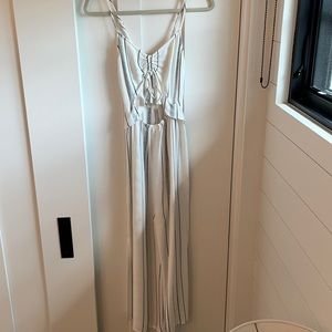 Saltwater Luxe White Jumpsuit